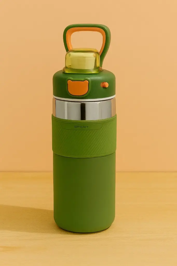 Kids Stainless Steel Vacuum Insulated Water Bottle – Bear Lock Lid | Sport Series